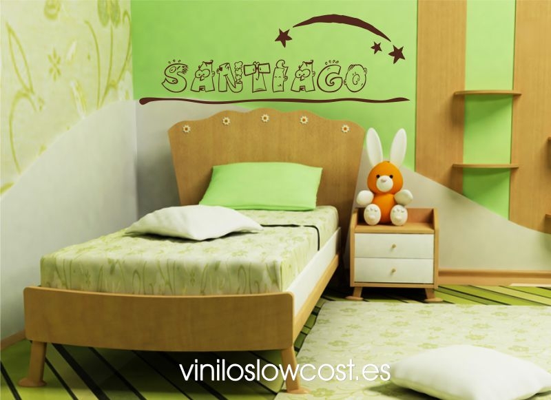 Vinilo cabezal infantil 123