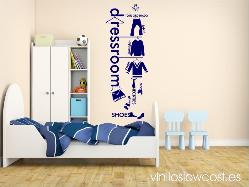 Vinilo dressroom